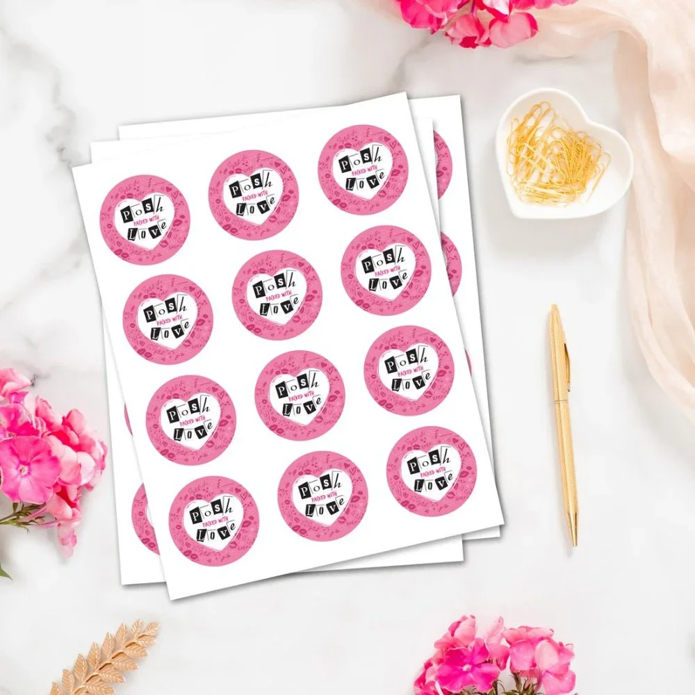 Packed with Posh Love 💕 Stickers (48ct) Must Bundle - Picture 2 of 4